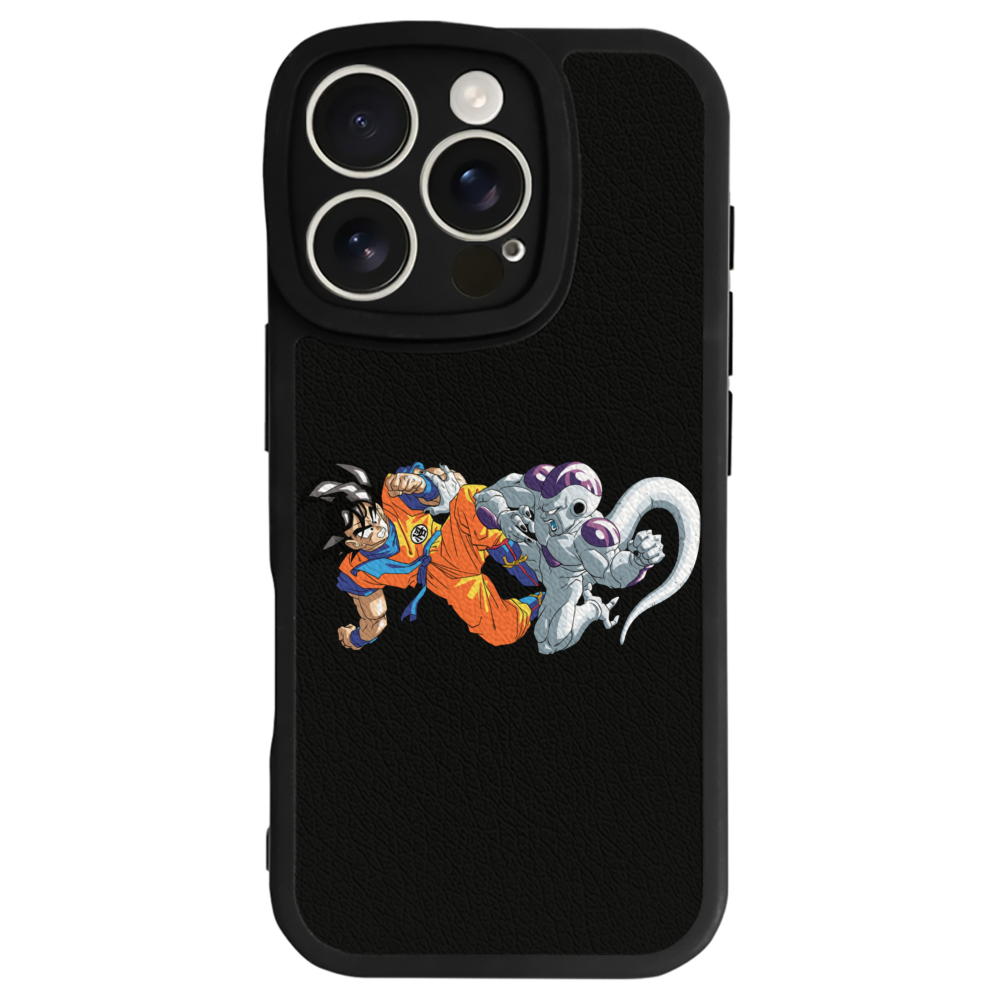 （画像用） ドラゴンボール 孫悟空（そん ごくう）Son Goku カカロット DRAGON BALL Kakarotto 【iPhone 16シリーズ対応】シリコンスマホケース（レザー調） 材質：シリコン
